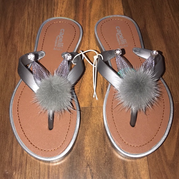 capelli kids flip flops